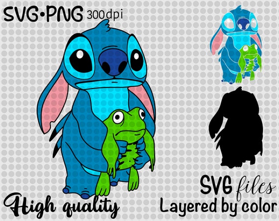 Download Layered Svg Cut File Stitch And Frog Svg Files For Cricut Etsy