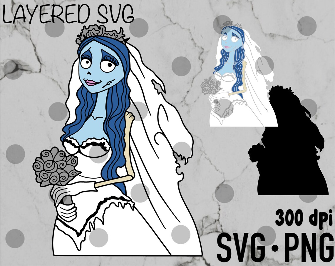 Download Layered SVG Emily SVG Halloween SVG png Cricut svg | Etsy