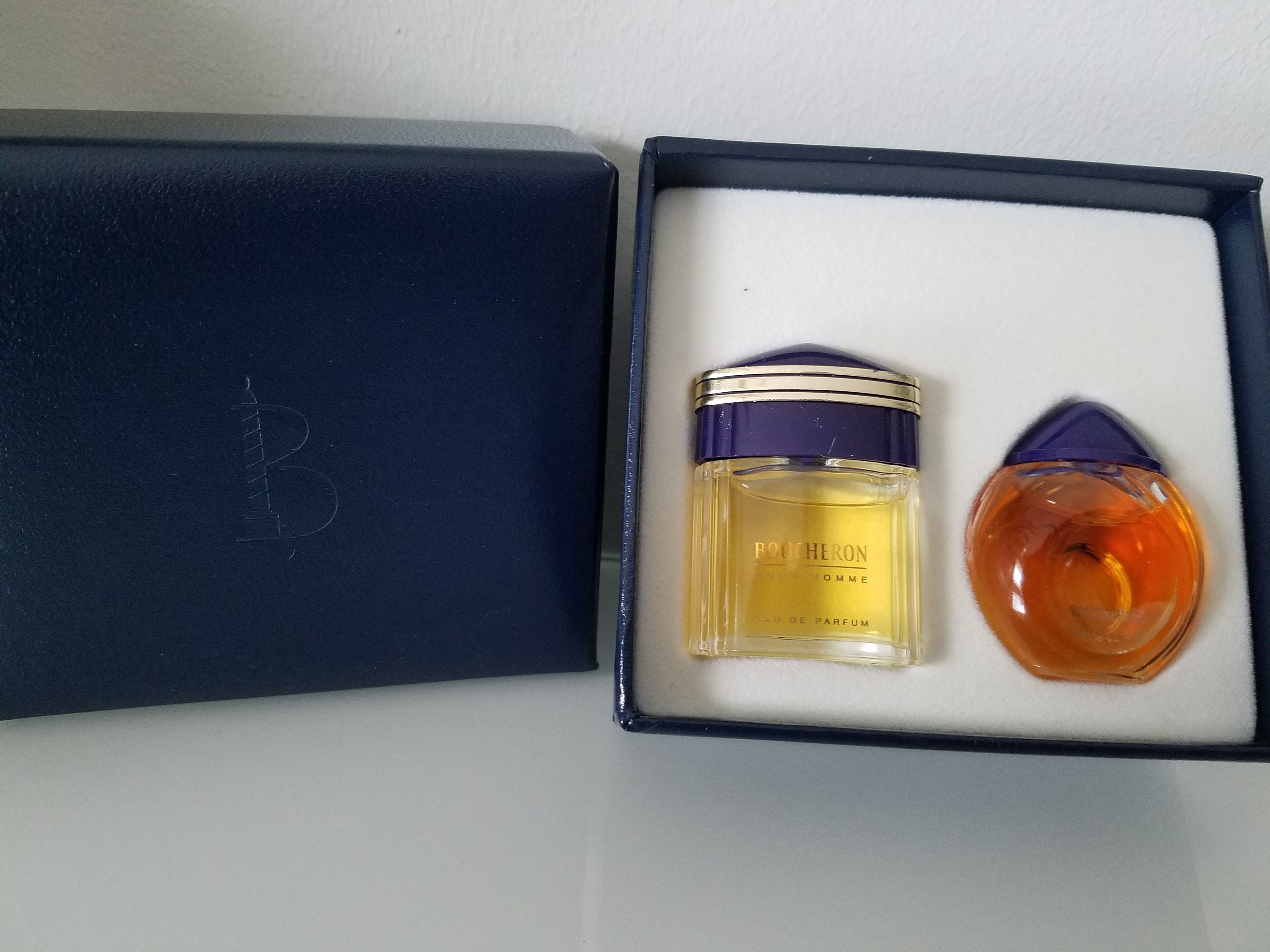 Coffrets Montres HERMES BOUCHERON Vintage - Lot De 2 En Bois Et Cuir - Occasion