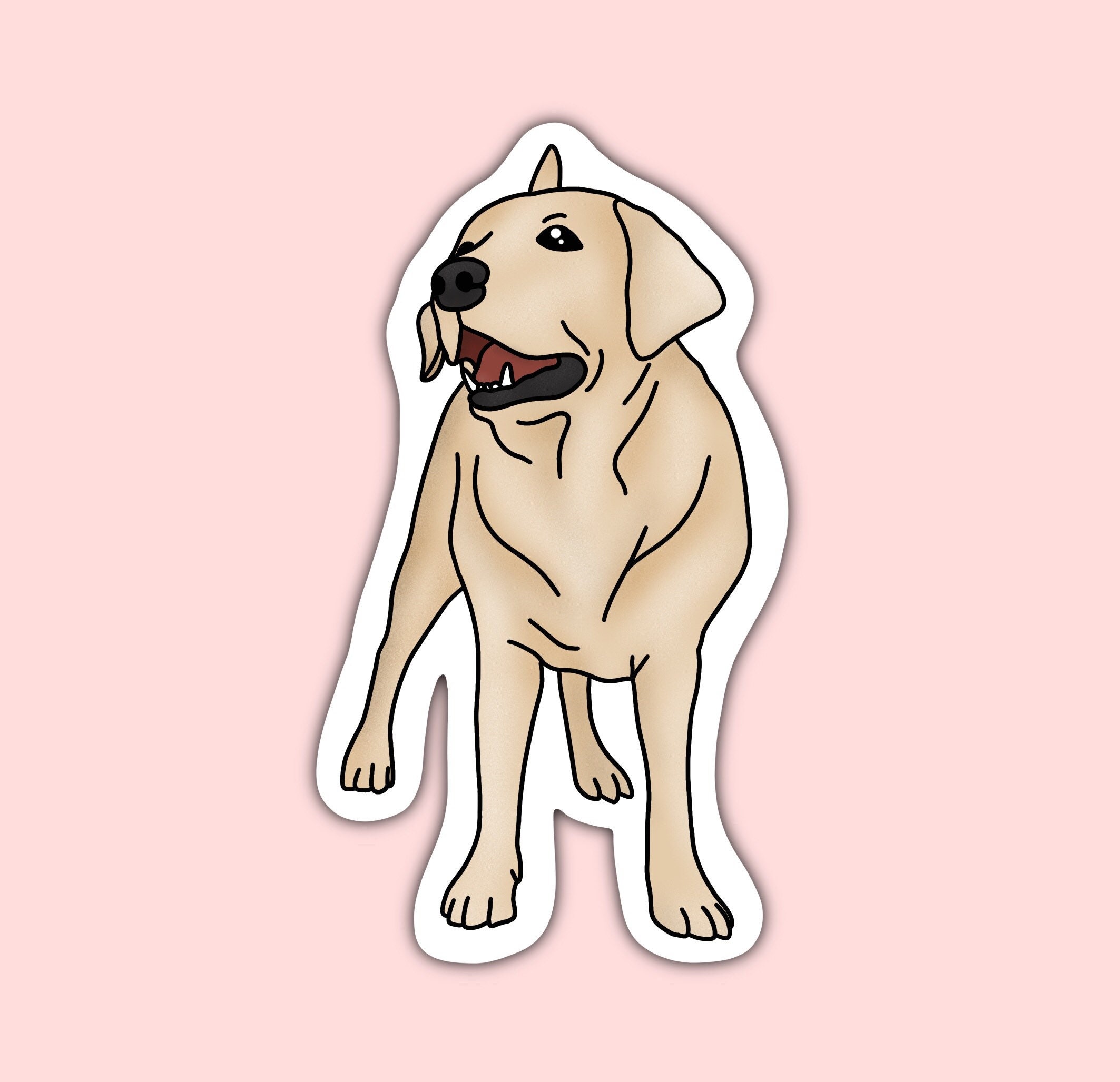 Yellow Lab Sticker By Aecdesign ubicaciondepersonas.cdmx.gob.mx
