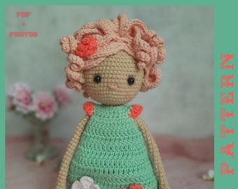 Mimi Crochet Doll Pattern Amigurumi Doll Pattern PDF English Tutorial
