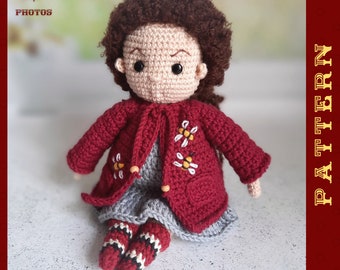 Milli Crochet Doll Pattern Amigurumi Doll Pattern PDF English Tutorial