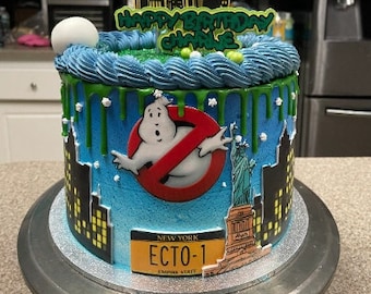Ghostbusters Cake Digitaal Afbeeldingsbestand