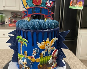 Sonic the Hedgehog Edible Images - 2 variations