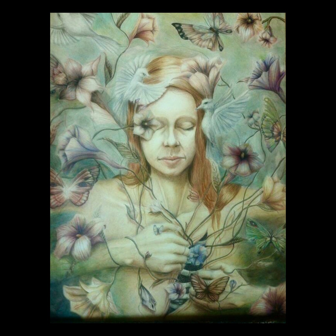 The Introvert Framed Fine Art Print 4x6 Etsy