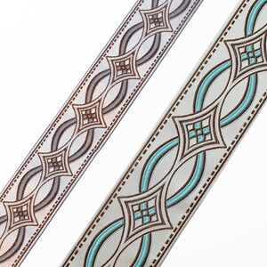 Jacquard Curtain Trim: Yarn-Dyed Polyester DIY Fabric
