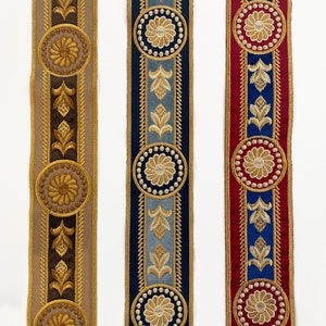 Bordes bordados de alta precisión para adornos de diversos tejidos, adornos de cortinas y adornos de sofás.