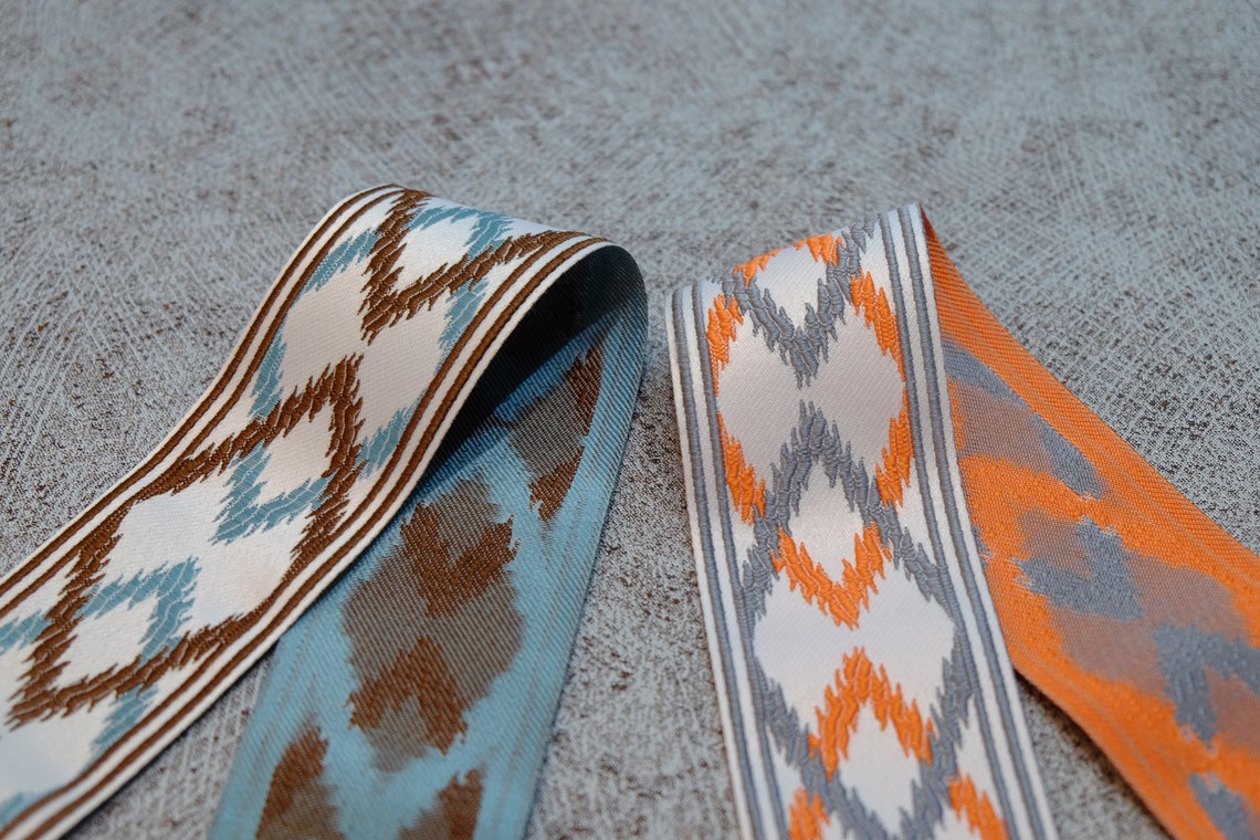 Curtain Trim Decorative Tape Curtain Trim Tape 2.3 Inches Etsy