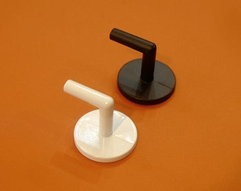 Modern Aluminum Wall Hooks (Pair): Coat, Scarf, Towel Hooks