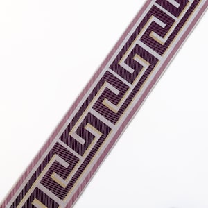 Fabric decoration, decorative tape, Greek key ribbon .
