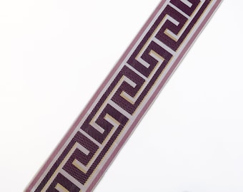 Fabric decoration, decorative tape, Greek key ribbon .