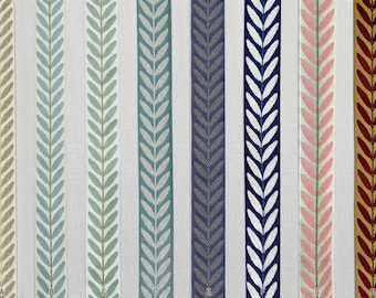 Handpicked 8 Colors Leaf Designer Trim | Fabric Tape Curtain Embellishment for Yard Decor & DIY Projects