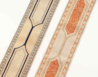 Curtain trim, fabric decoration，designer trim tape-Navy blue.