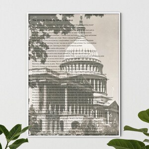 Amanda Gorman Inauguration Full Poem Digital Download Art Print (8x10 inches)