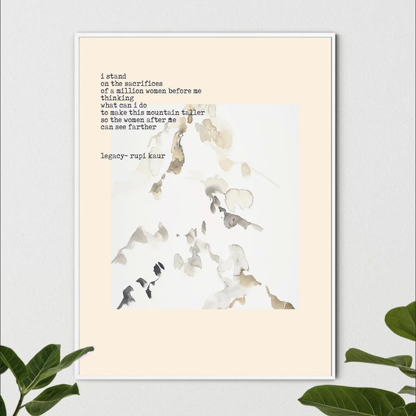 Rupi Kaur Art Etsy Rupi Kaur Art Etsy