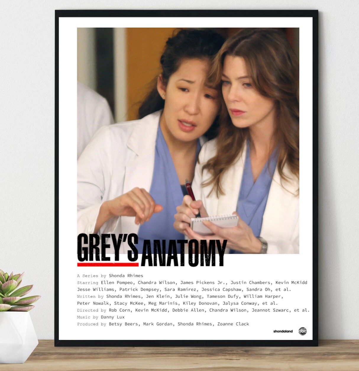 Grey s Anatomy Movie Etsy
