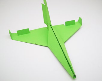 Paper Airplane - Laser Template