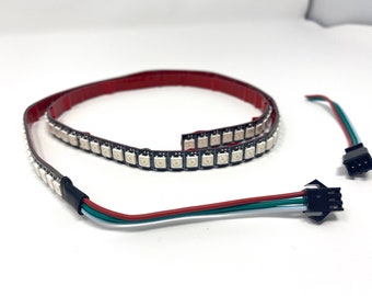 Wormhole Neopixel LED Strip w/ Connectors