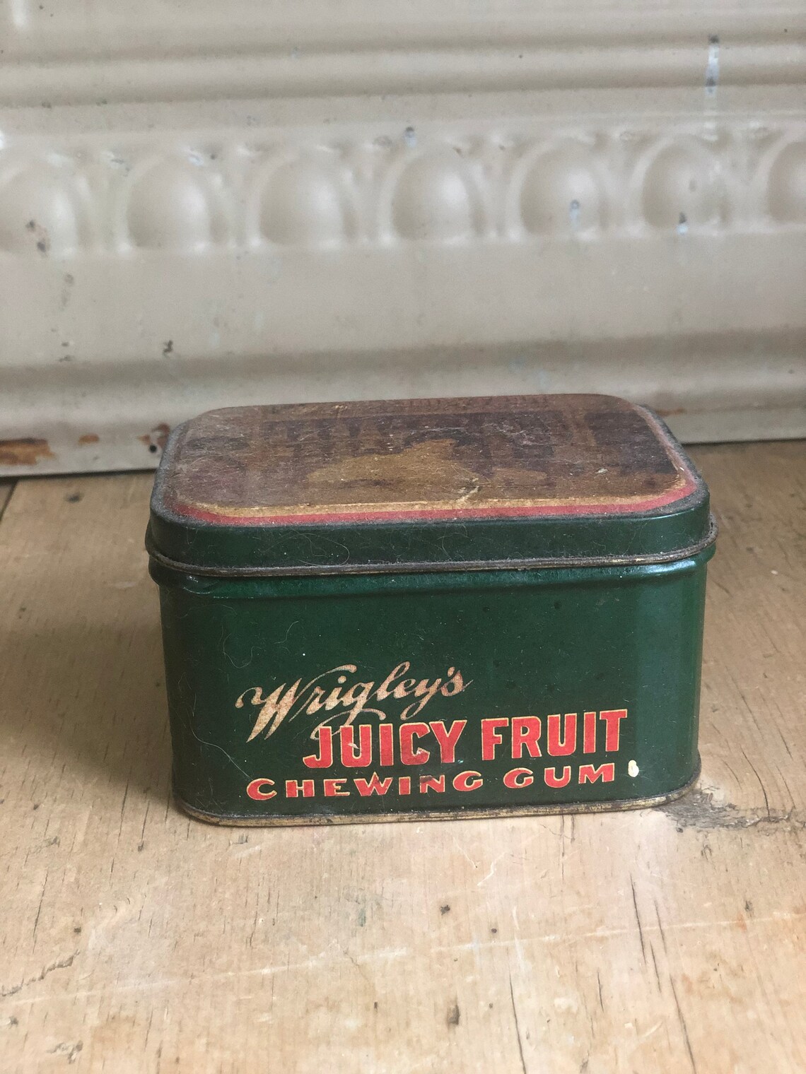 Vintage Wrigleys Fruit Juice Gum Tin Etsy