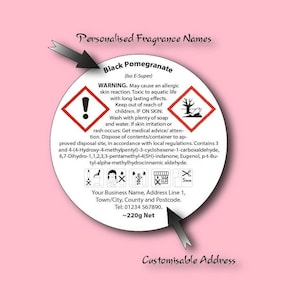 37mm Candle CLP label Round