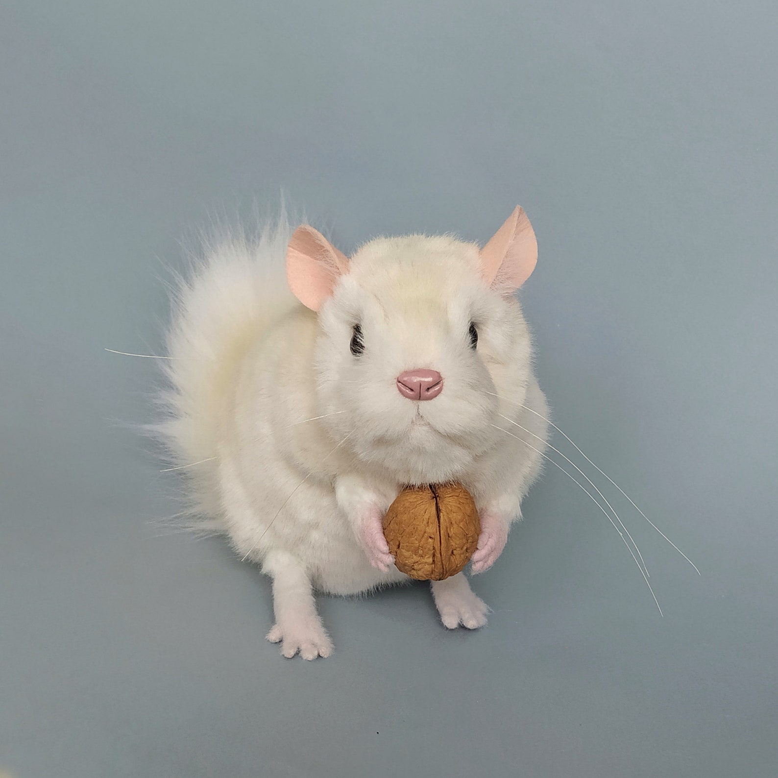 Chinchilla realistic stuffed animal chinchilla soft plush Etsy