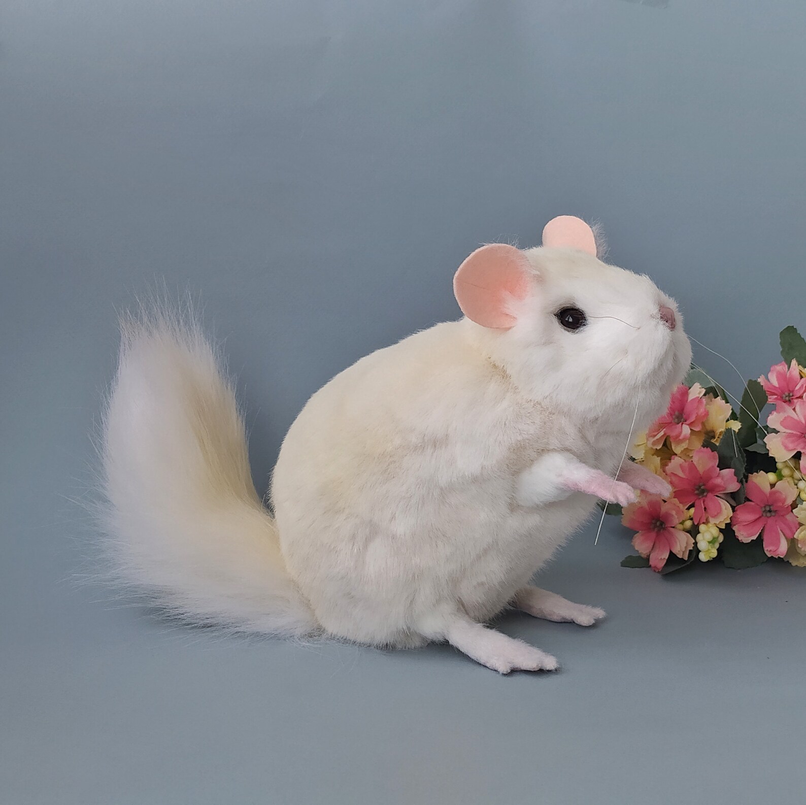 Chinchilla Realistic Stuffed Animal Chinchilla Soft Plush Etsy