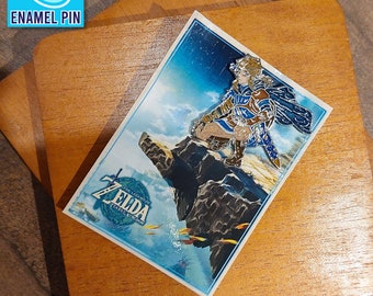 ZELDA Tears of the Kingdom Diecast Pin