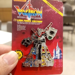 VOLTRON Matchbox 1985 vintage style Diecast Pin