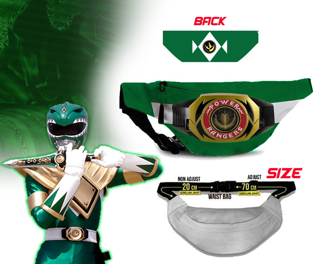 Mighty Morphin POWER RANGER Green Ranger Morpher Waist - Etsy