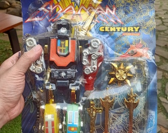 Vintage Bootleg VOLTRON Toys Transform Arme dorée