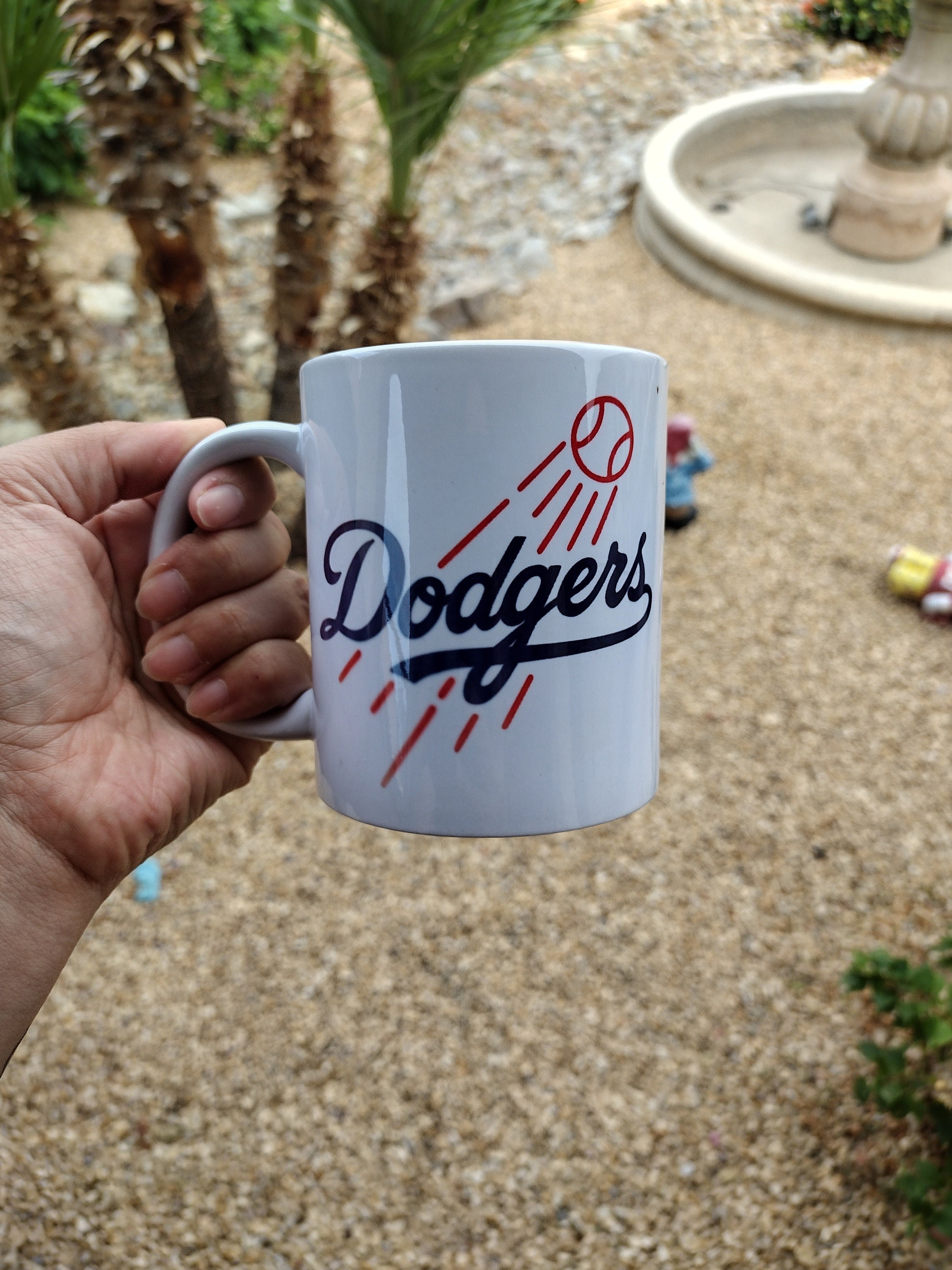 MLB Los Angeles Dodgers Personalized Coffee Mug 11oz. - Blue
