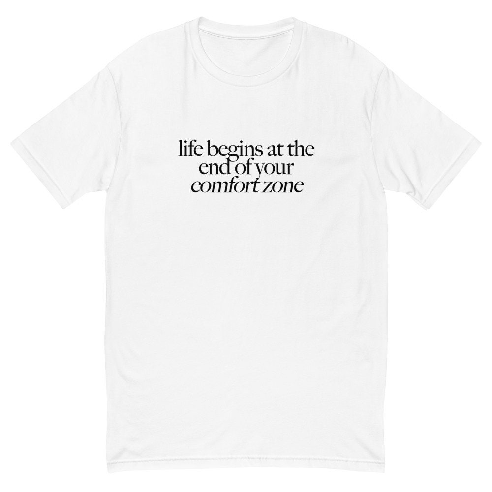 Camiseta Fim da sua zona de conforto