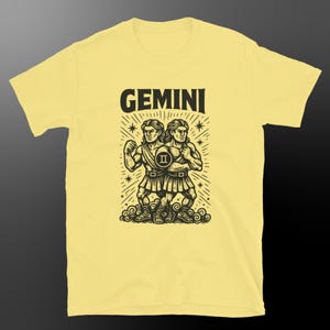 Gemini Zodiac Sign T-Shirt