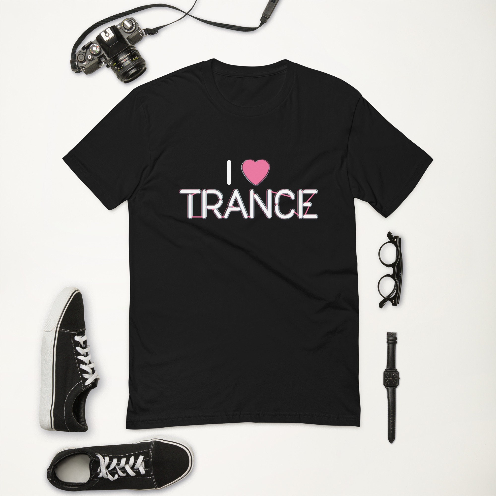 I Love Trance Music T-shirt - Etsy