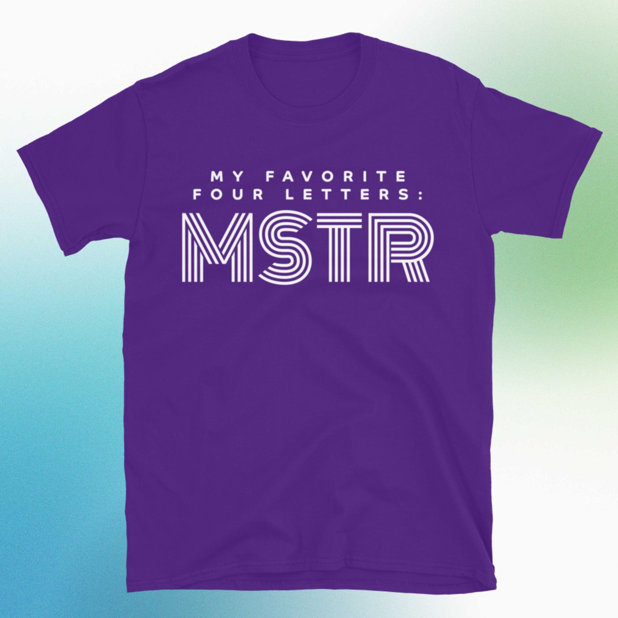 Favorite Four Letters MSTR T-shirt - Etsy New Zealand