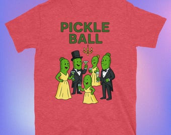 Pickle Ball: Där pickles kommer till fest T-shirt