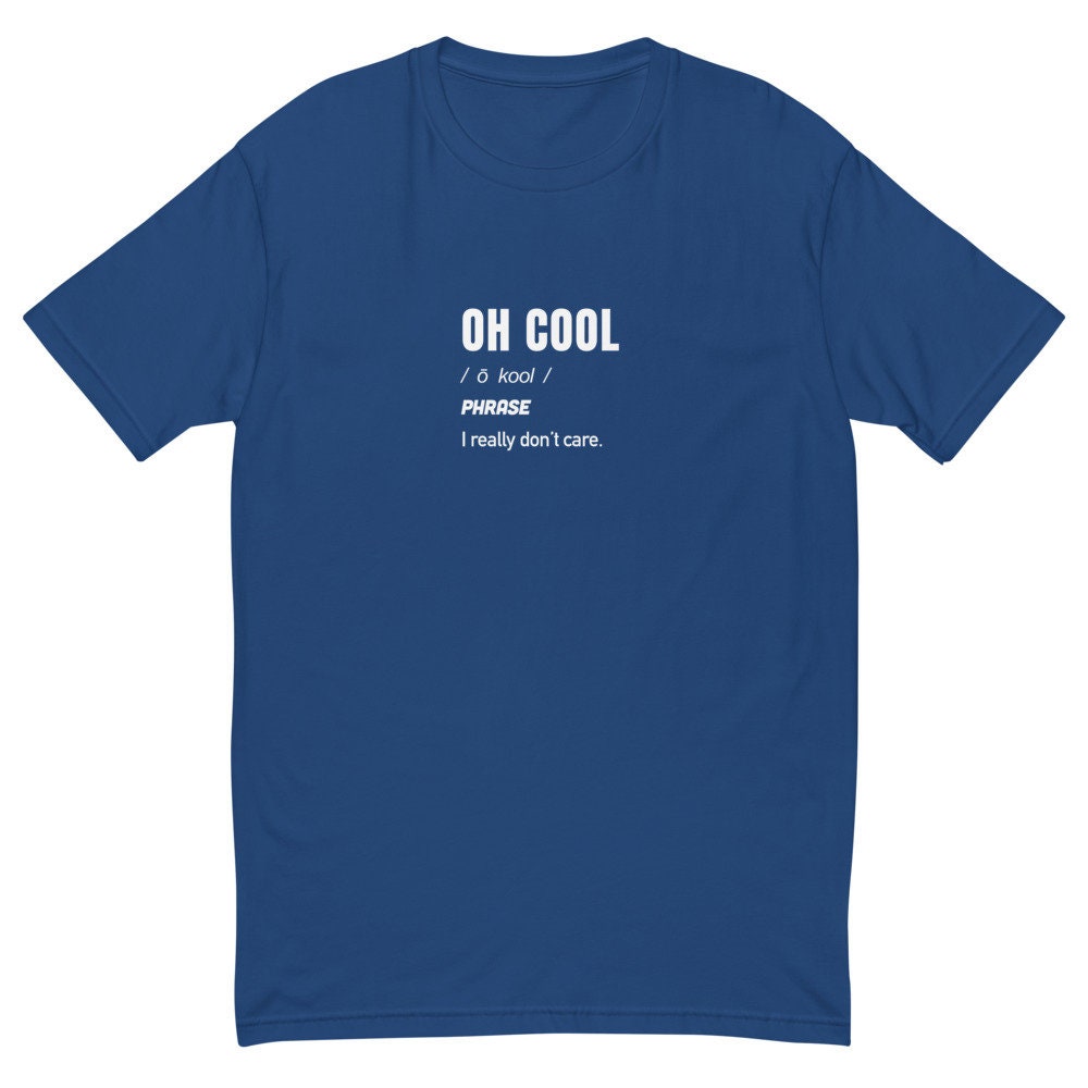 Oh Cool T-shirt - Etsy