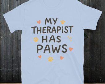 Camiseta Mi terapeuta tiene patas