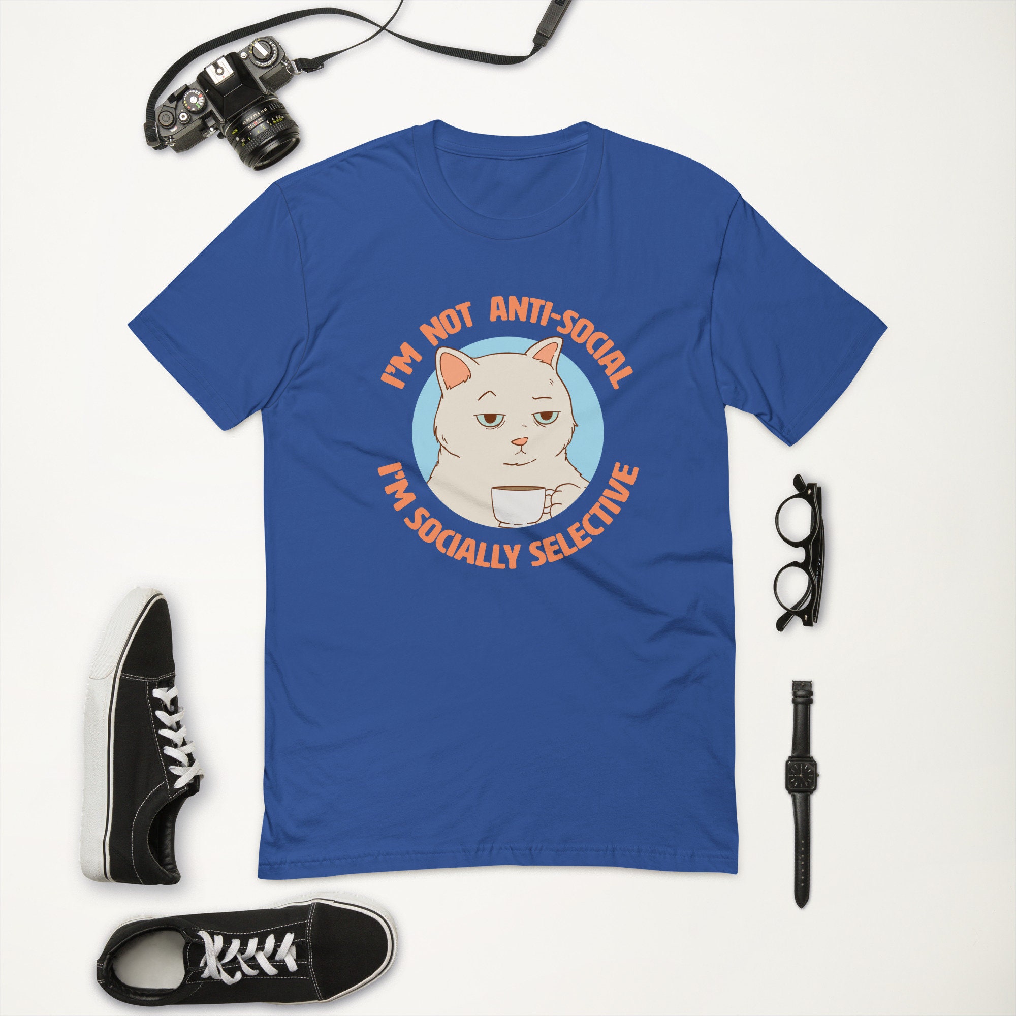 Not Anti-social T-shirt - Etsy