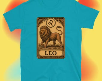 T-shirt met sterrenbeeld Leeuw