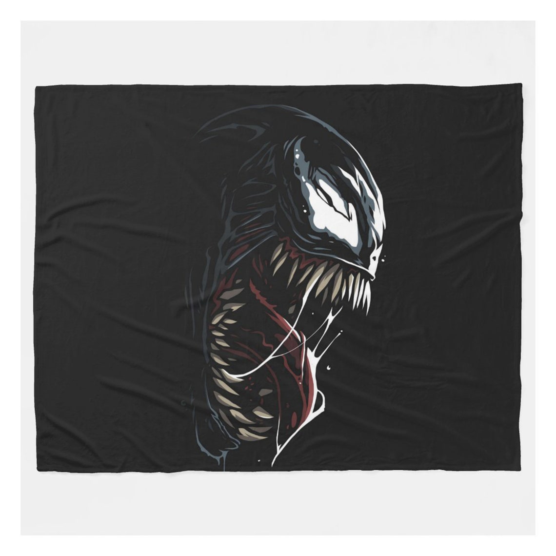 Venom Blanket Venom Spider man Fleece Blanket Soft Blanket Etsy