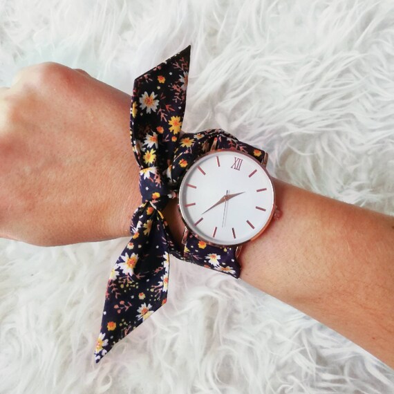 Montre ruban femme cheap