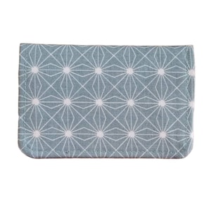 Small slim credit card holder, gift card holder, Oystercard holder, small gift, minimalist card holder, blue, pocketcard holder