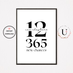 12 nieuwe hoofdstukken, Doelen Jaar, Vision Board Printables, Populaire Printables, Citaten over het leven, Inspirerende Citaten, Minimal Wall Art, Dromen