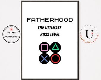 Printable Father's Day Card Gift from Kids (Digital Download)