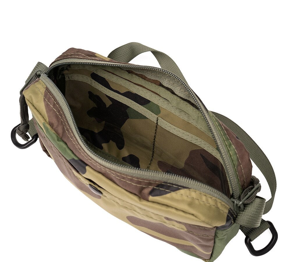 AW Shoulder Bag S - Woodland Camo | 420 Denier Packcloth