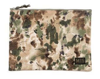 Tool Pouch L - Covert Woodland | 1000 Denier Dupont Cordura Nylon | Water-resistant Urethane coating | 100% Made in the USA