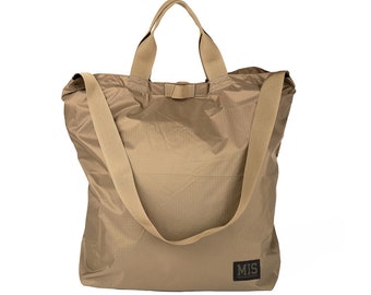 Carrying Bag Ripstop - Coyote Tan | 70 Denier Ripstop Nylon | FR and UV Treatment | water-resistant Urethane coating | 100% Made in the USA