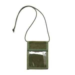 ID Passhülle - Olive Drab | 100% Hergestellt in den USA | 1000 Denier Dupont Cordura Nylon | Wasserabweisende Urethan-Beschichtung