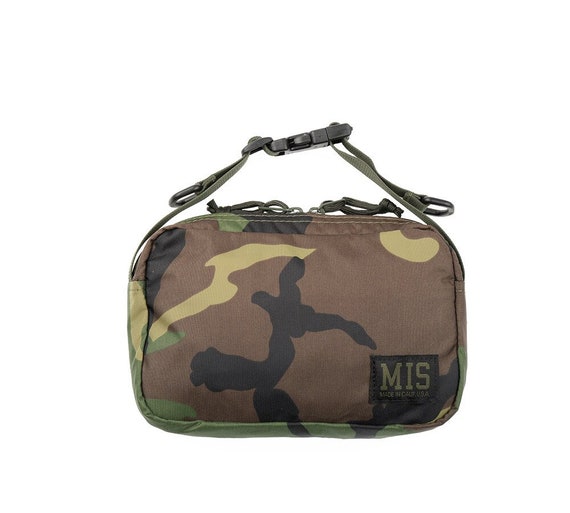 AW Shoulder Bag S - Woodland Camo | 420 Denier Packcloth